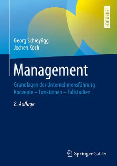Management (English, Georg Schreyögg | Jochen Koch)
