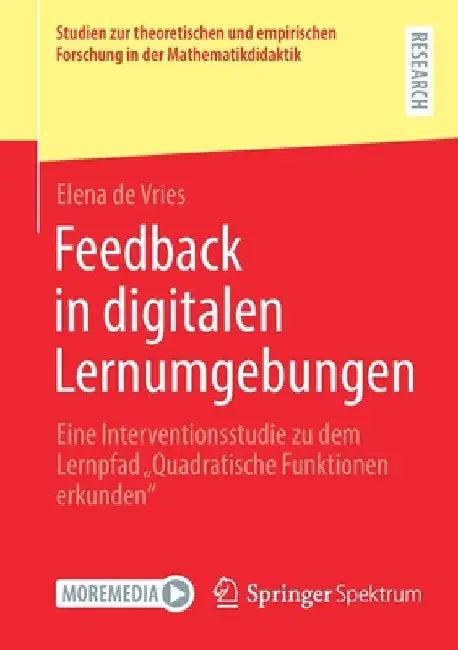 Feedback in Digitalen Lernumgebungen (English, Elena de Vries)