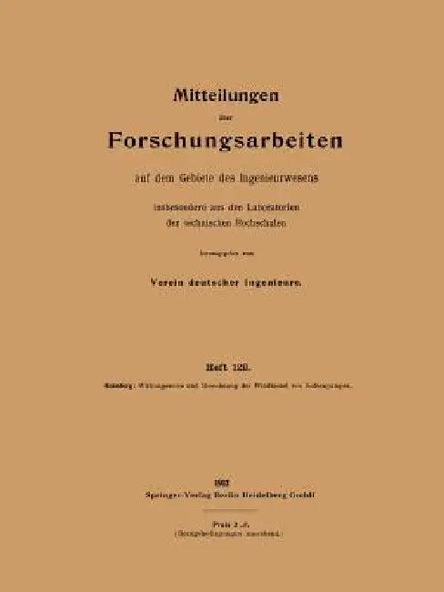 Wirkungsweise Und Berechnung Der Windkessel Von Kolbenpumpen (English, Anton Gramberg)