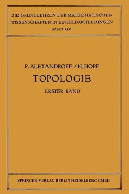 Topologie I (English, Paul Alexandroff | H. Hopf)