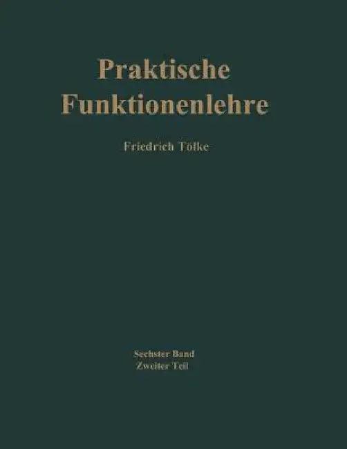 Praktische Funktionenlehre (English, Friedrich Tölke)
