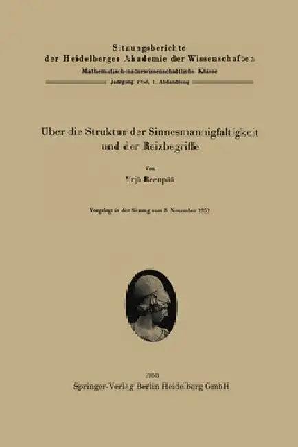 Über die Struktur der Sinnesmannigfaltigkeit und der Reizbegriffe (English, Yrjö Reenpää)