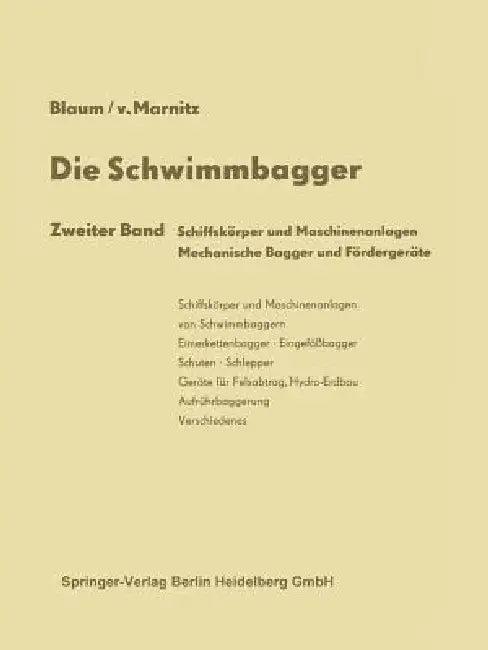 Die Schwimmbagger (English, Rudolf Blaum | Friedmut Von Marnitz)