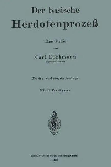 Der Basische Herdofenprozeß (English, Carl Dichmann)