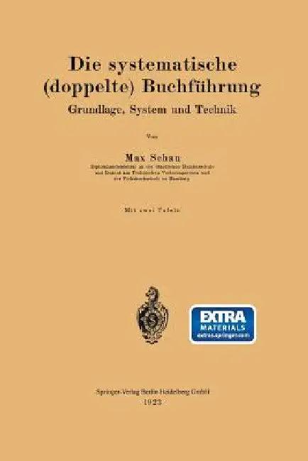 Die Systematische (Doppelte) Buchführung (English, Max Schau)