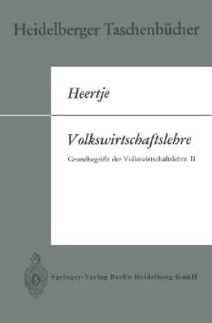 Volkswirtschaftslehre (English, Horst Hanusch | Thomas Kuhn | Uwe Cantner)