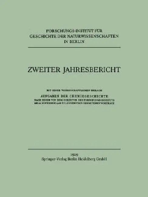Zweiter Jahresbericht (English, J. Ruska)