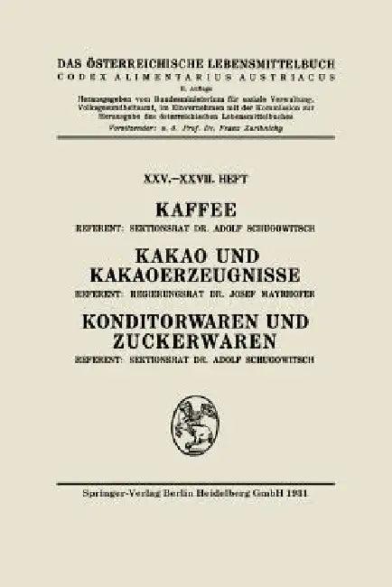Kaffee (English, Adolf Schugowitsch | Josef Mayrhofer | Architektur Stiftung Österreich)