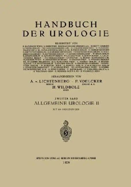 Allgemeine Urologie (English, Henning Brütt | L. Casper | H. Holthusen)
