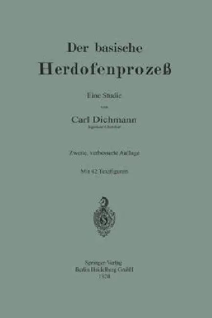 Der Basische Herdofenprozeß (English, Carl Dichmann)