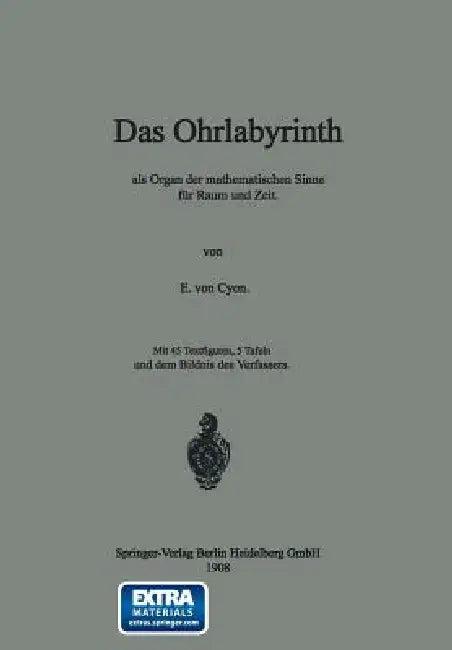 Das Ohrlabyrinth (English, Élie de Cyon)