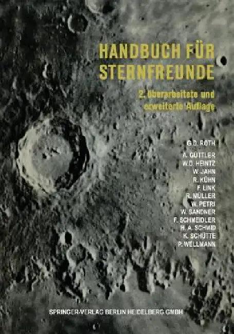 Handbuch Für Sternfreunde (English, Günter Dietmar Roth | Roth)