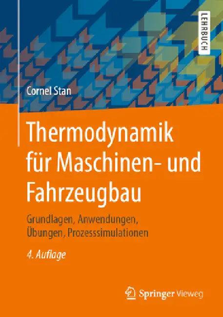 Thermodynamik Für Maschinen- Und Fahrzeugbau (English, Cornel Stan)