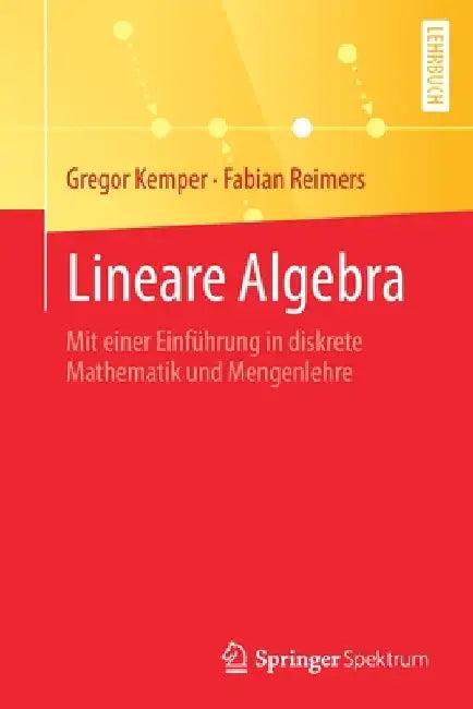 Lineare Algebra (English, Gregor Kemper | Fabian Reimers)