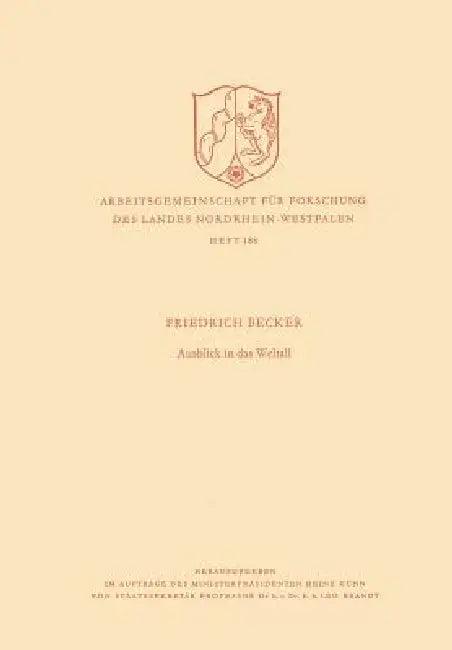 Ausblick in Das Weltall (English, Friedrich Becker)
