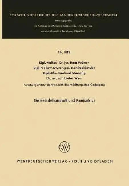 Gemeindehaushalt Und Konjunktur (English, Hans Krämer)