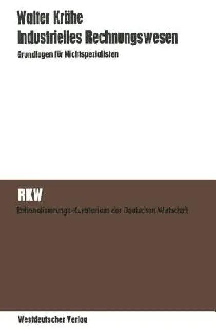 Industrielles Rechnungswesen (English, Walter Krähe)
