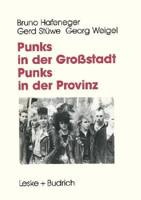 Punks in Der Großstadt -- Punks in Der Provinz (English, Benno Hafeneger)