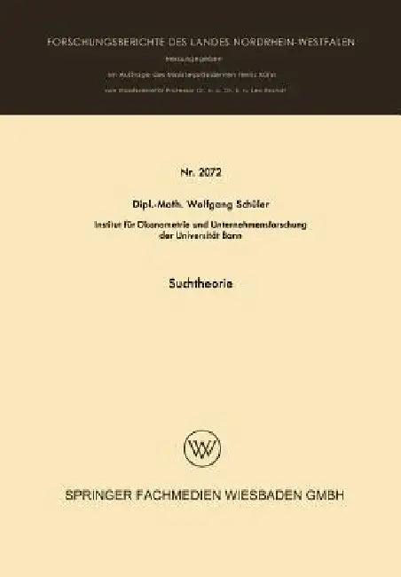 Suchtheorie (English, Wolfgang Schüler)