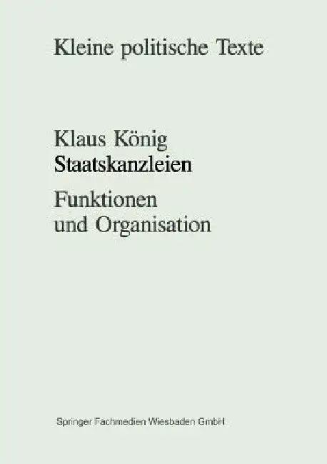 Staatskanzleien (English, Klaus König)