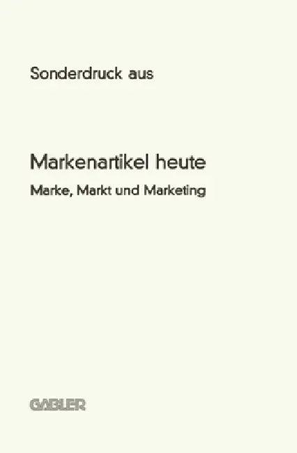 Werbung und Marke (English, Wolf D. Voltmer)
