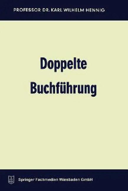 Doppelte Buchführung (English, Karl Wilhelm Hennig)