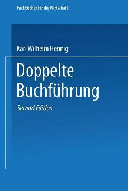 Doppelte Buchführung (English, Karl Wilhelm Hennig)