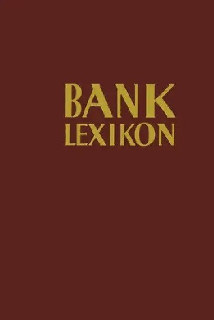 Bank-Lexikon (English, Gerhard Müller | Josef Löffelholz)