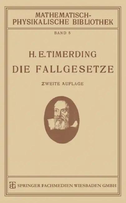 Die Fallgesetze (English, H. E. Timerding)