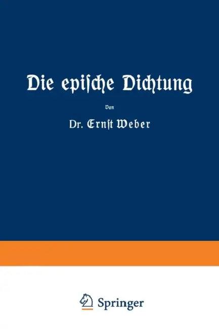 Die Epische Dichtung (English, Ernst Weber)