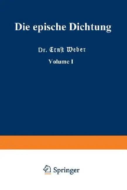 Die Epische Dichtung (English, Ernst Weber)