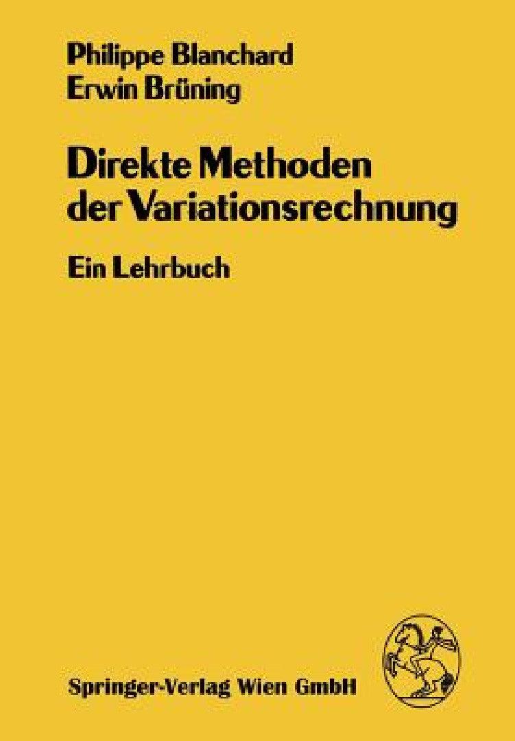Direkte Methoden Der Variationsrechnung (English, Ph. Blanchard | E. Brüning)