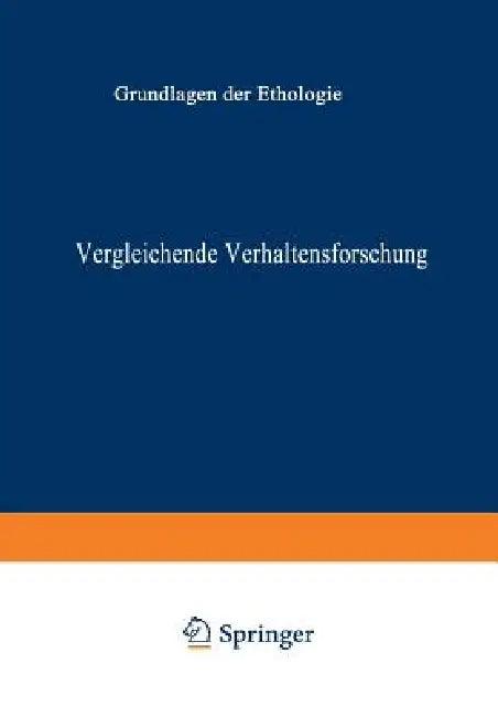 Vergleichende Verhaltensforschung (English, K. Lorenz)