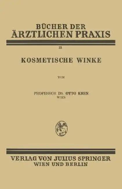 Kosmetische Winke (English, Otto Kren)