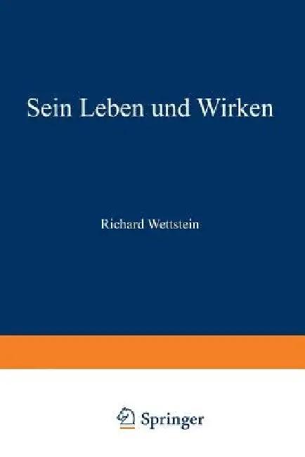 Richard Wettstein (English, Erwin Janchen)