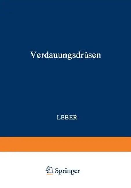 Verdauungsdrüsen (English, Otto Henke | Otto Lubarsch)