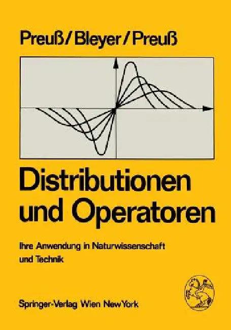 Distributionen Und Operatoren (English, W. Preuss | A. Bleyer | H. Preuss)