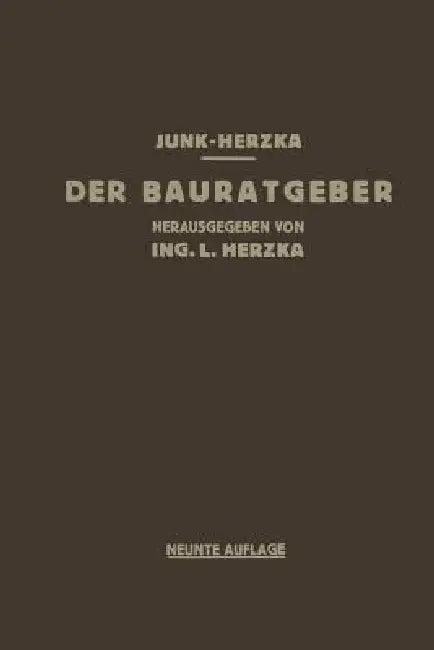 Der Bauratgeber (English, Leopold Herzka)