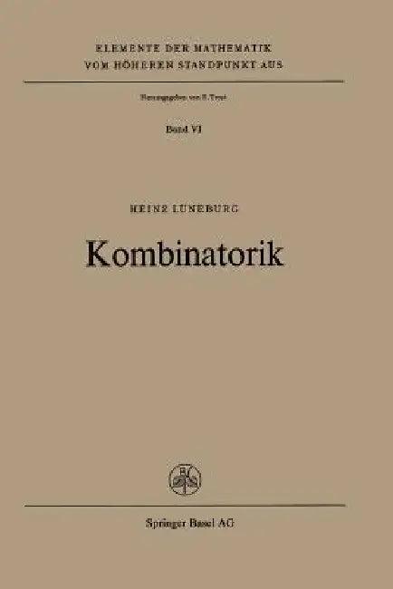 Kombinatorik (English, H. Lüneburg)