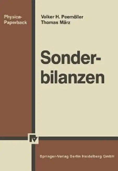 Sonderbilanzen (English, Volker Peemöller | Thomas März)