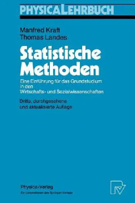 Statistische Methoden (English, Manfred Kraft | Thomas Landes)