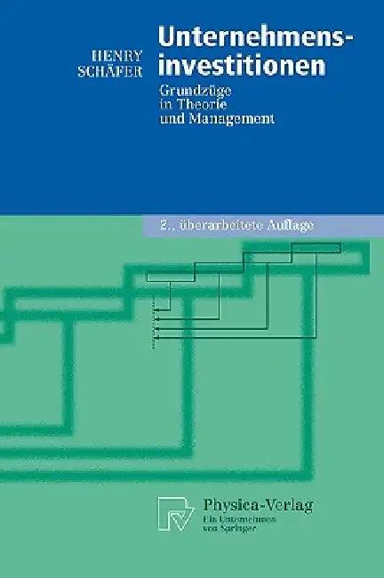 Unternehmensinvestitionen (English, Henry Schäfer)