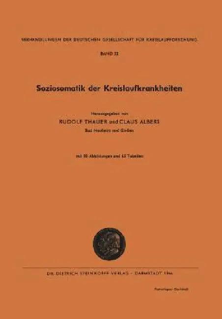 Soziosomatik Der Kreislaufkrankheiten (English, Rudolf Thauer | Claus Albers)