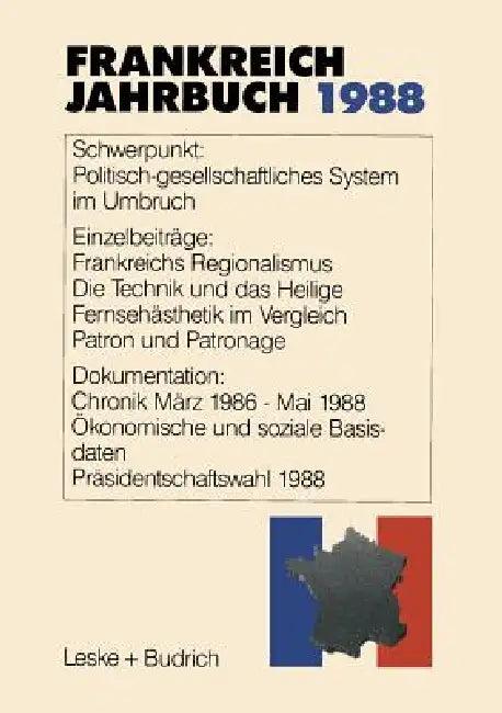 Frankreich-Jahrbuch 1988 (English, Lothar Albertin | Marieluise Christadler | Gerhard Kiersch)