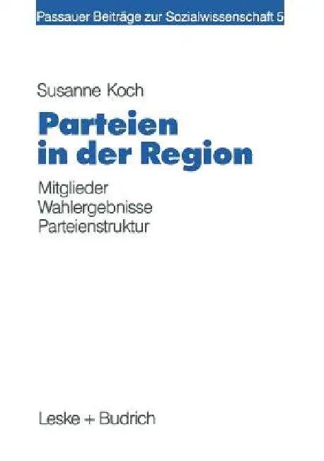 Parteien in Der Region (English, Susanne Koch)