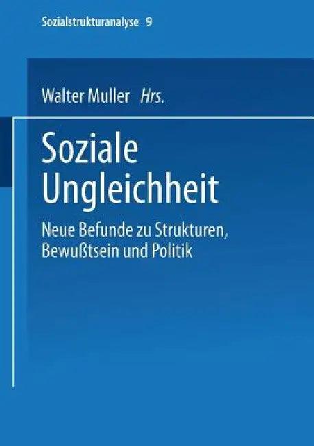 Soziale Ungleichheit (English, Walter Müller)