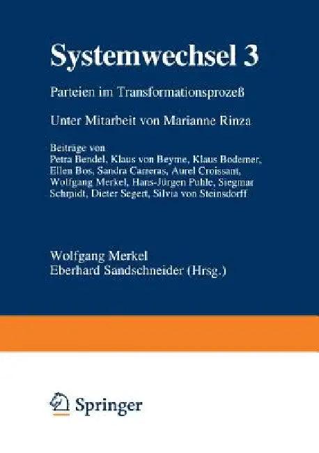Systemwechsel 3 (English, Wolfgang Merkel | Eberhard Sandschneider)