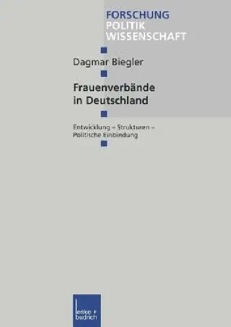 Frauenverbände in Deutschland (English, Dagmar Biegler)