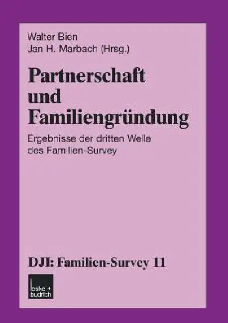 Partnerschaft Und Familiengründung (English, Walter Bien | Jan H. Marbach)