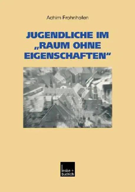 Jugendliche Im "Raum Ohne Eigenschaften" (English, Achim Frohnhofen)